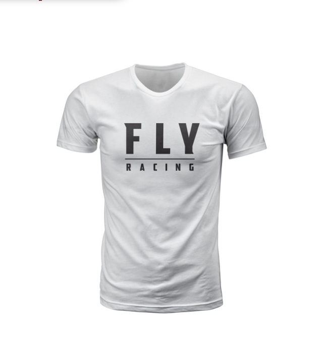 Футболка FLY RACING CIRCLE белая  M