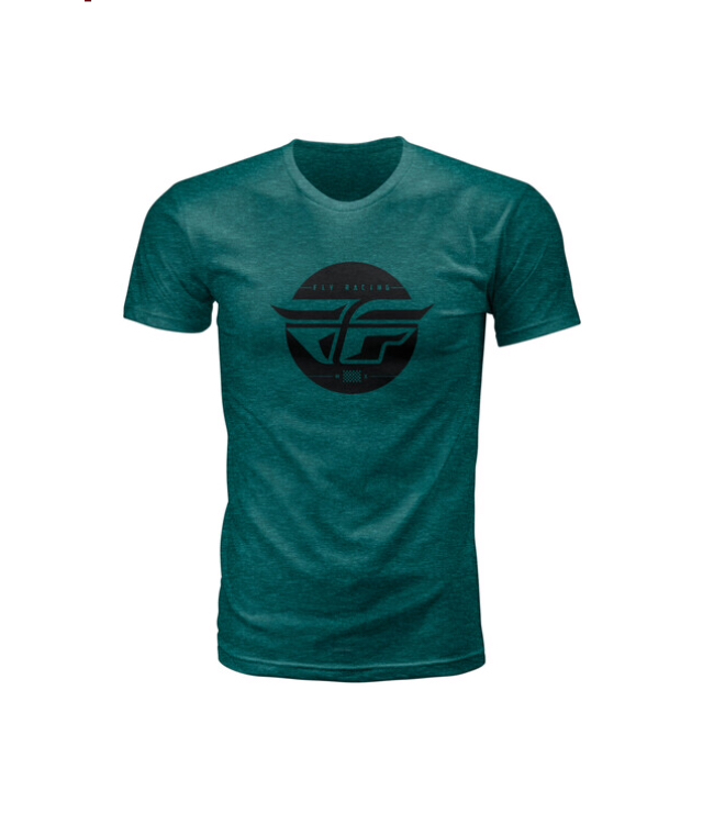 Футболка FLY RACING INVERSION зеленая   S