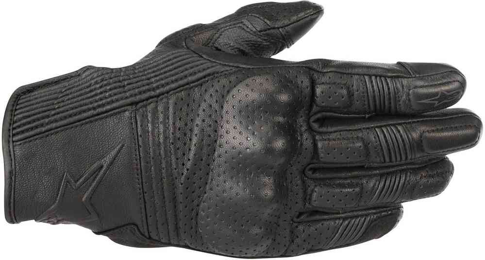 Мотоперчатки кожаные MUSTANG V2 GLOVES черный/черный, 1100, XXL
