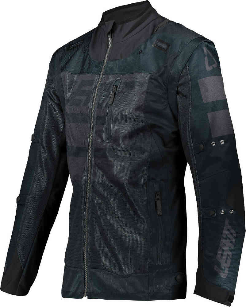 Мотокуртка Leatt Moto 4.5 X-Flow Jacket (2021) Взрослый, L, черный, 2021 (5021000222)