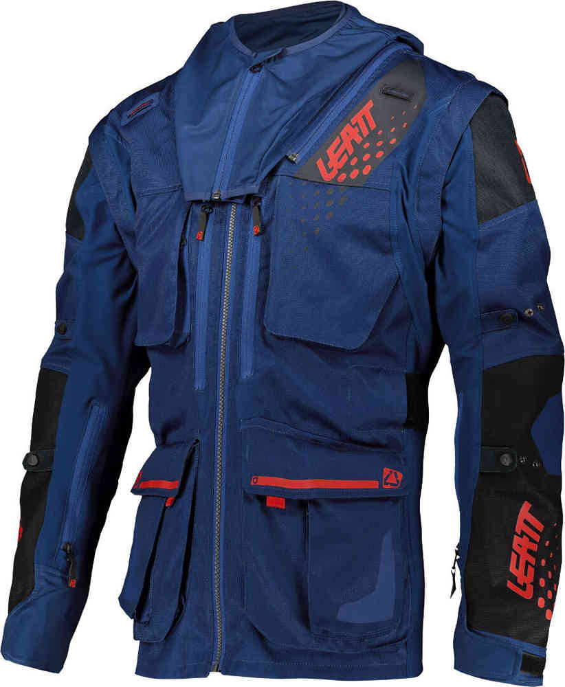 Мотокуртка Leatt Moto 5.5 Enduro Jacket (2021) Взрослый, L, синий, 2021 (5021000122)
