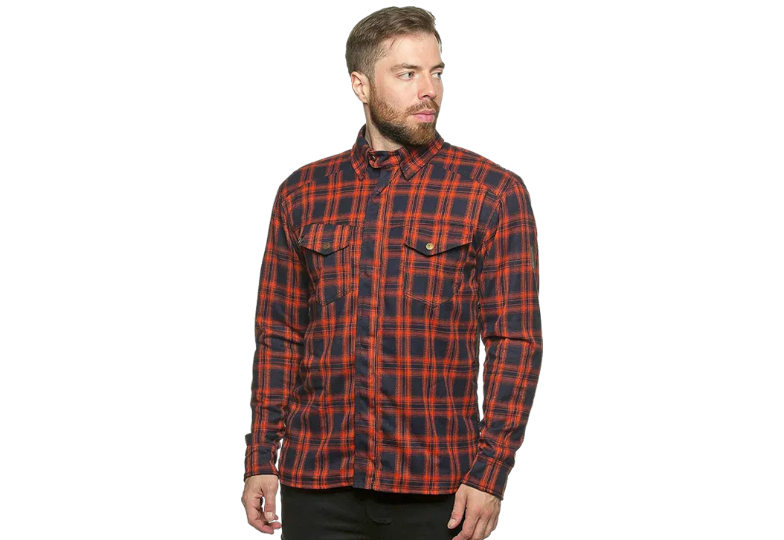 Моторубашка MadBull StreetRider Dyneema красная (Размер XL)