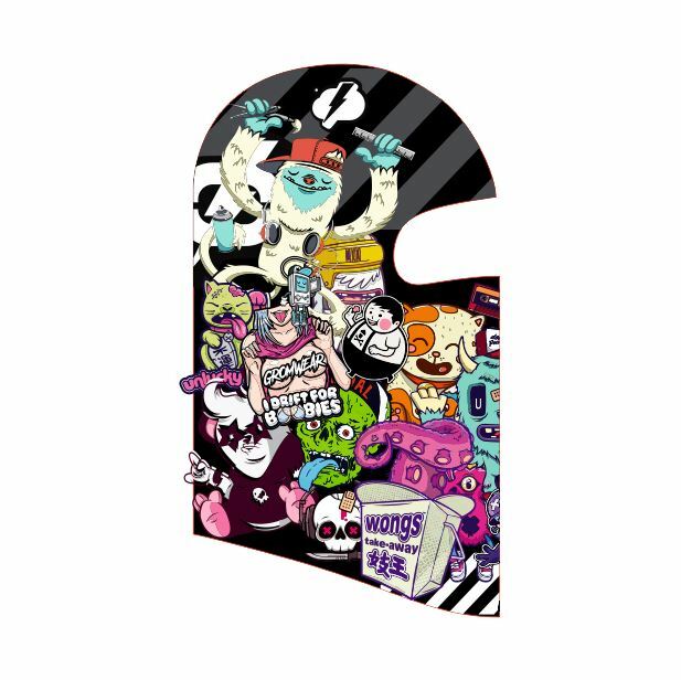 Подшлемник Grom  Стикербомб