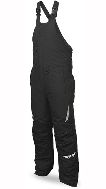 Полукомбинезон зимний ATV/снегоход FLY RACING AURORA BIB черный  XXL