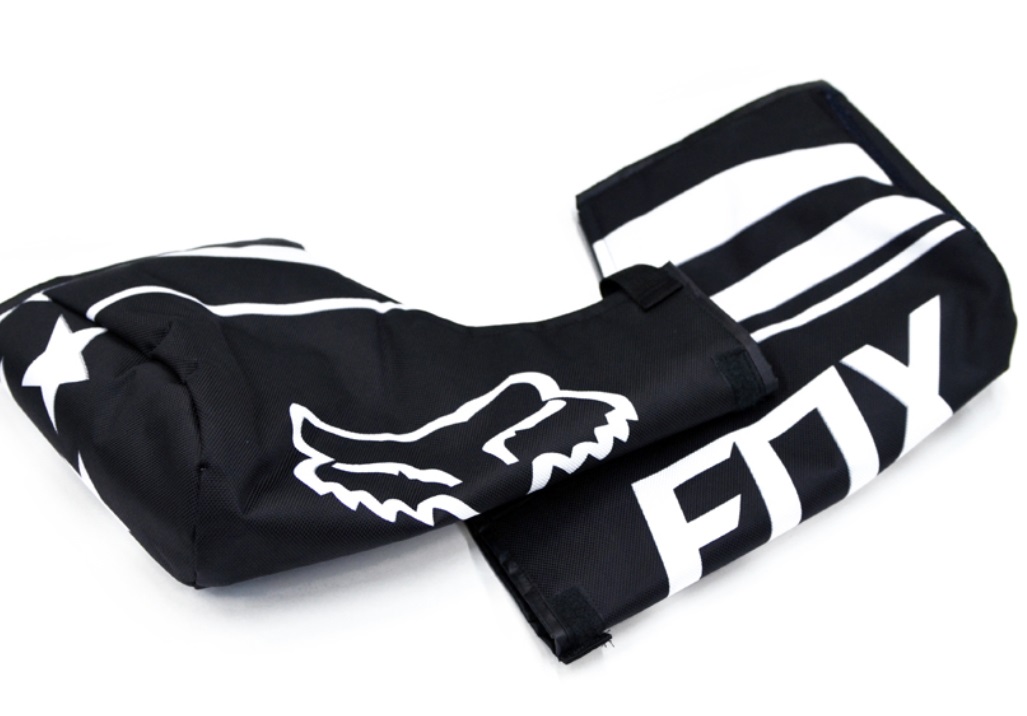 Мото варежки на руль (муфты) Fox Black