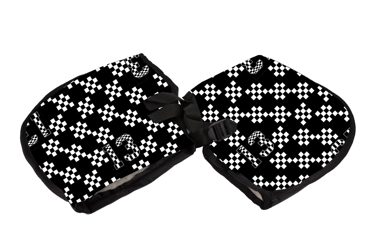 Муфта на руль Starks Warm30 Шашки 13 (one size)