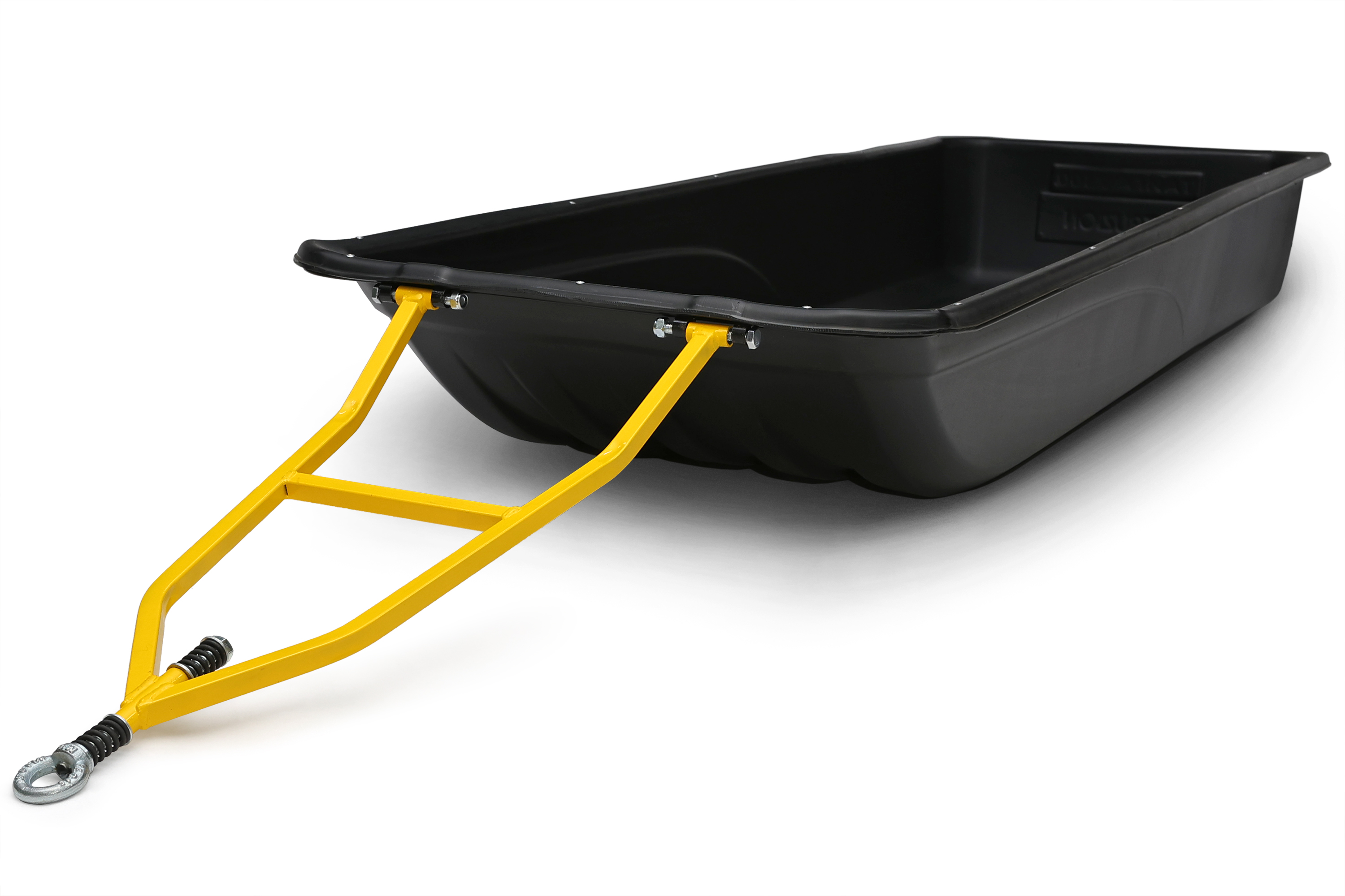 Сани волокуши с обвязкой (без полозьев) Тайга-2300 (2300x800x300) для снегохода, мотобуксировщика, рыбалки, охоты. Ширина дна 550.