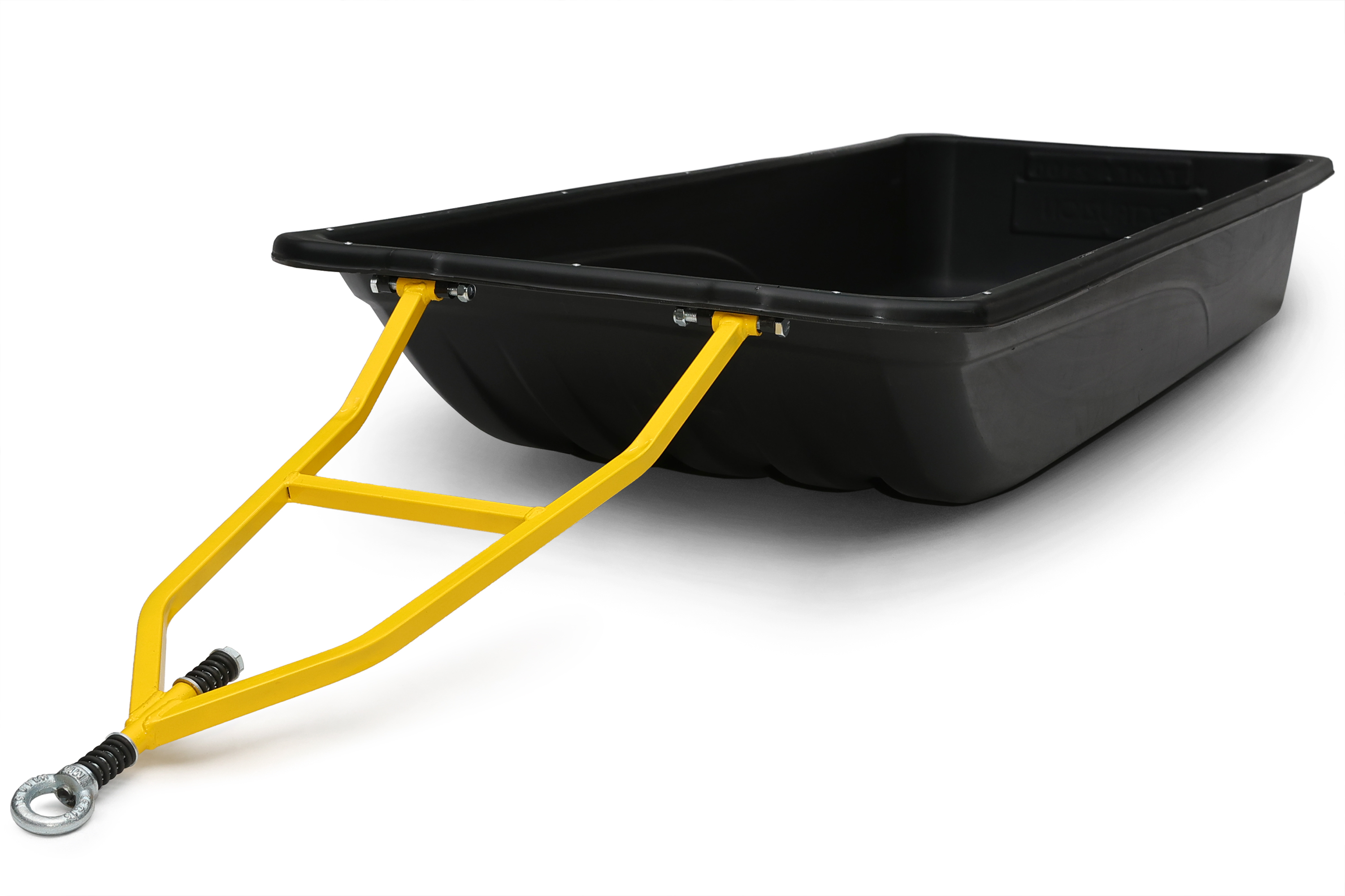 Сани волокуши с обвязкой (без полозьев) Тайга-2100 (2100x800x300) для снегохода, мотобуксировщика, рыбалки, охоты. Ширина дна 550.