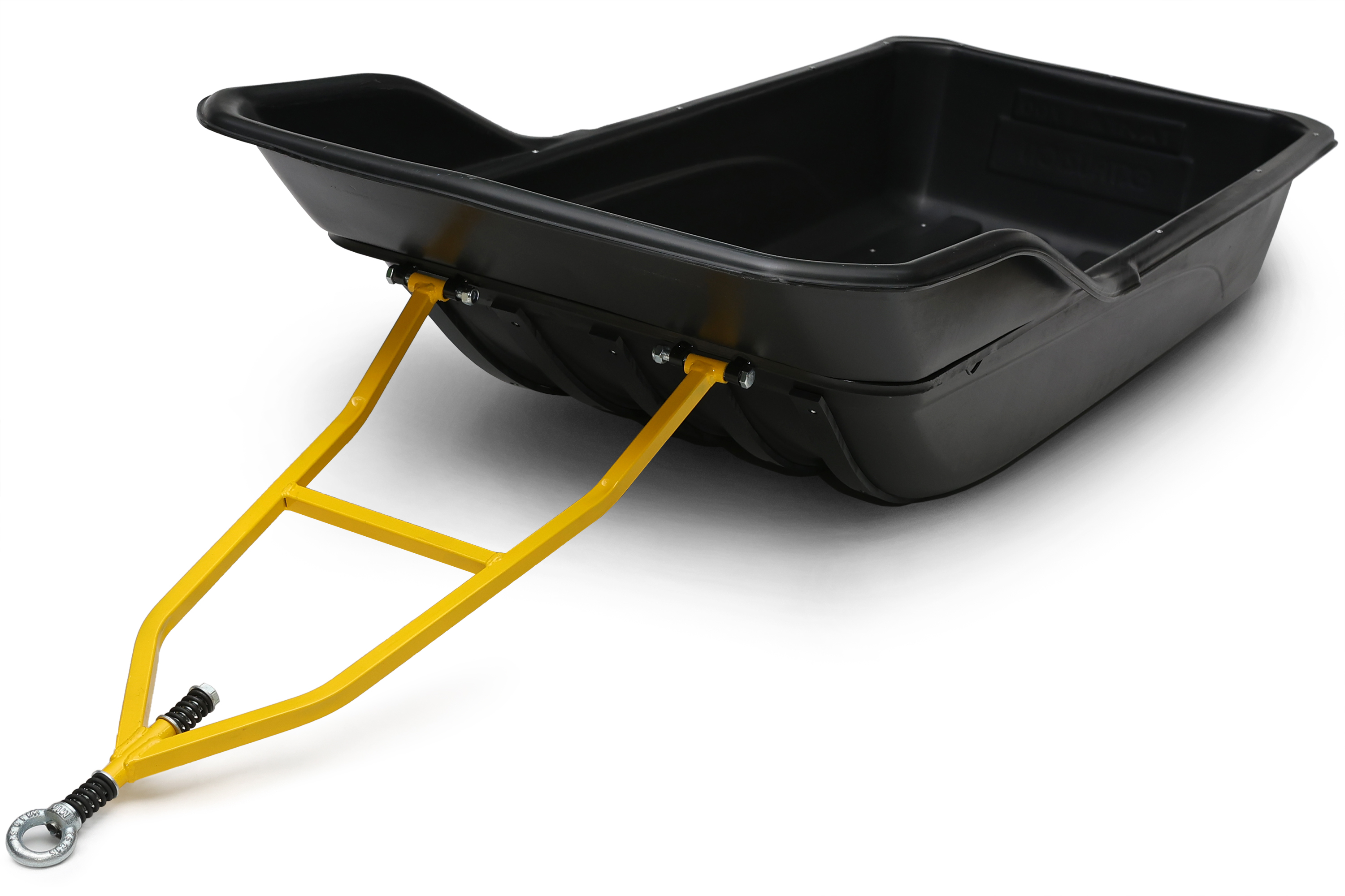 Сани волокуши с обвязкой, полозьями и отбойником Тайга-1700 (1900x860x490) для снегохода, мотобуксировщика, рыбалки, охоты. Ширина дна 550.