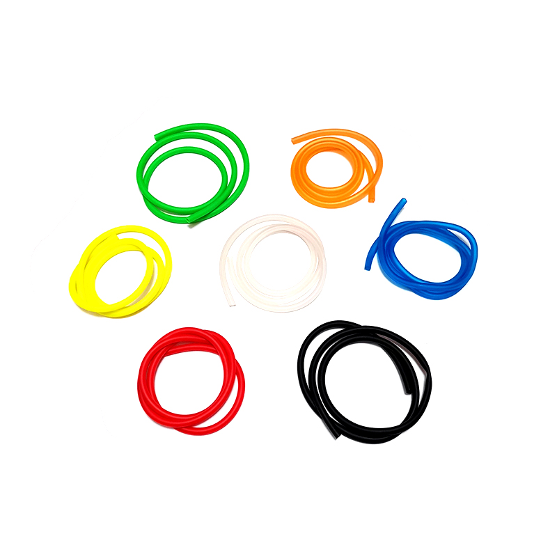 Бензошланг 4-8мм PVC 1м (100см) розовый