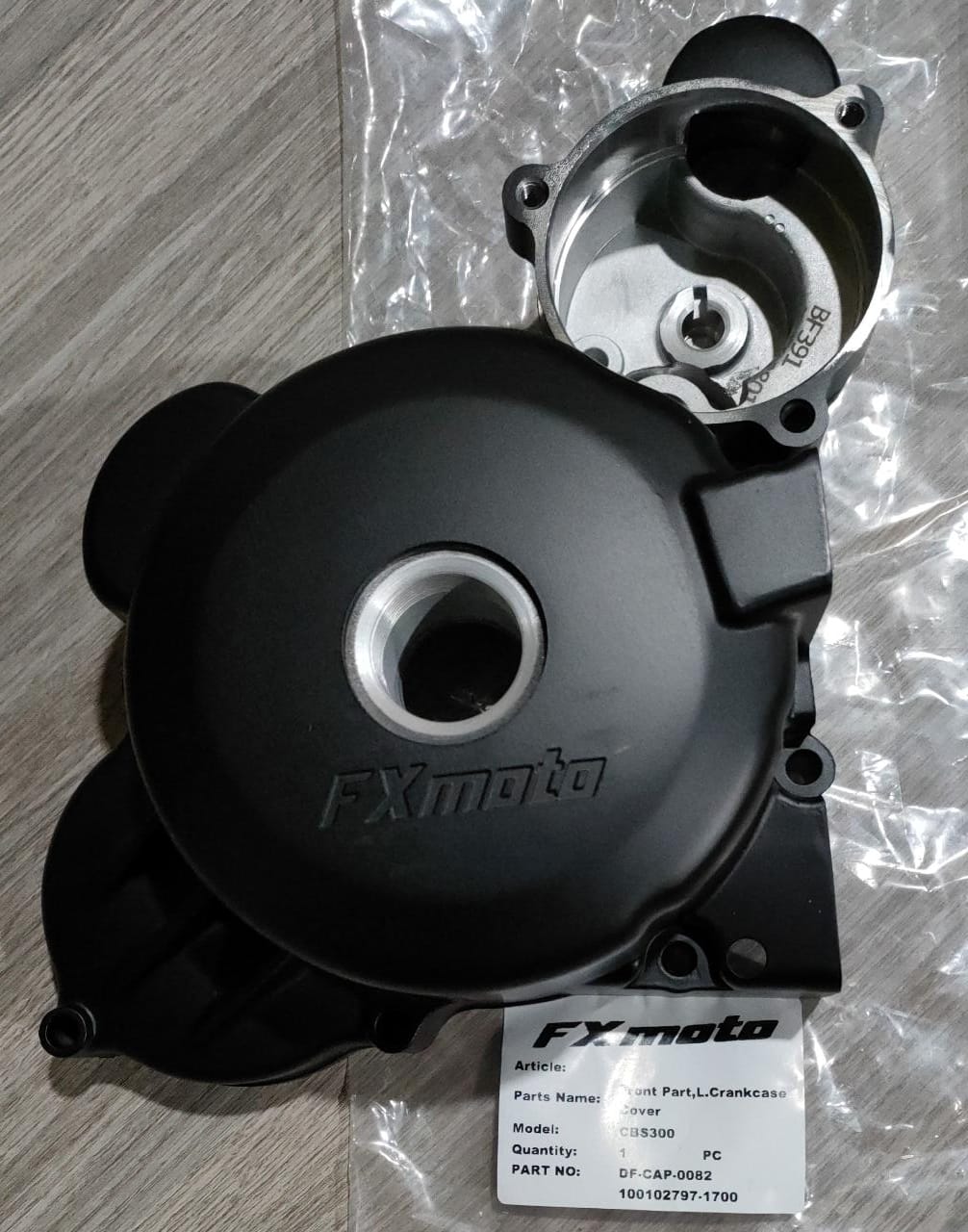 Крышка левого картера двигателя передняя двиг. ZS174MN-3, ZS174MN-5 (CBS300-NB300)