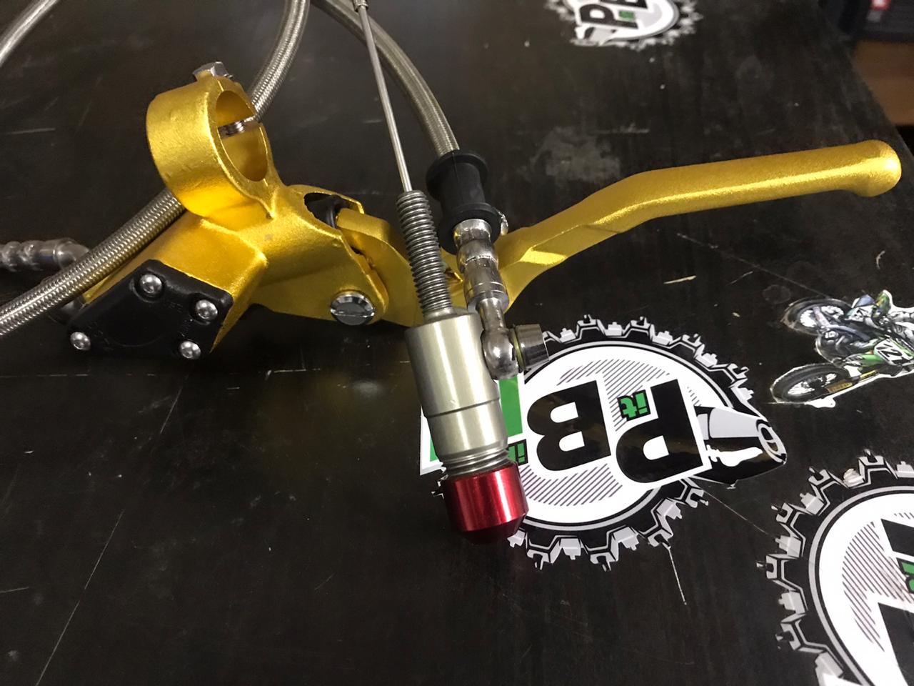 Сцепление гидравлическое в сборе CNC оранжевое