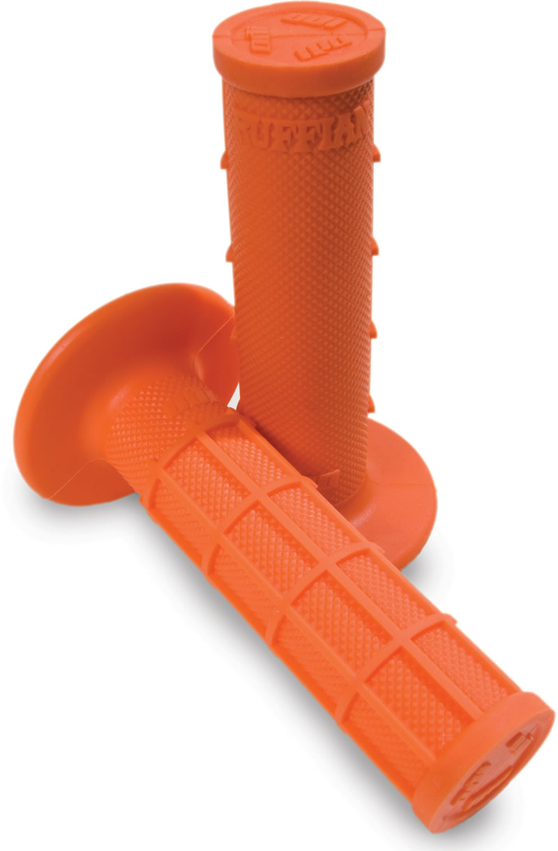 Грипсы SM-PARTS MX 1/2 Waffle оранжевые