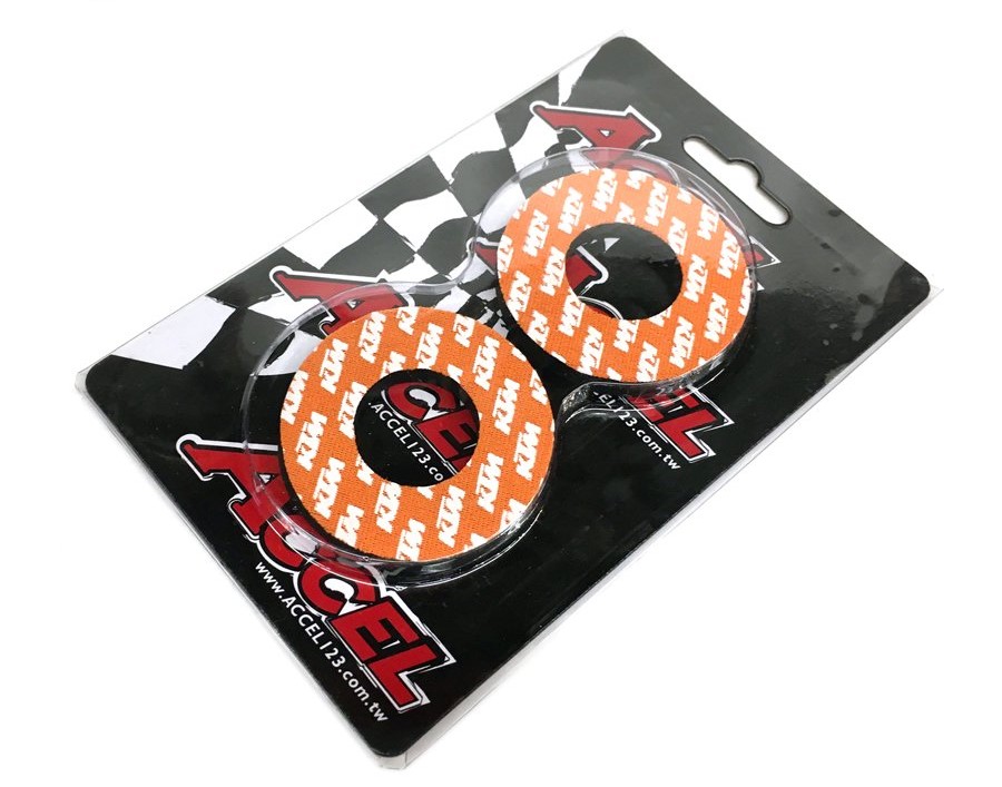 Ограничители (донаты) ручек руля SM-PARTS KTM оранжевые