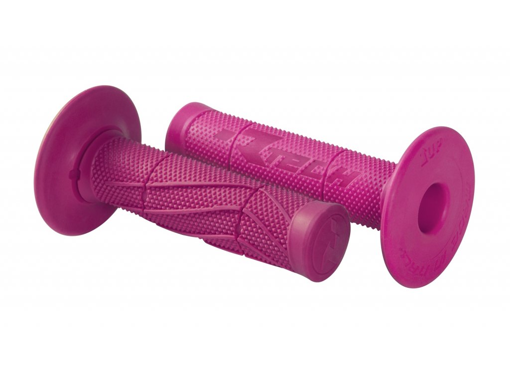 Грипсы R-Tech WAVE SOFT (мягкие) Hi-Viz розовые