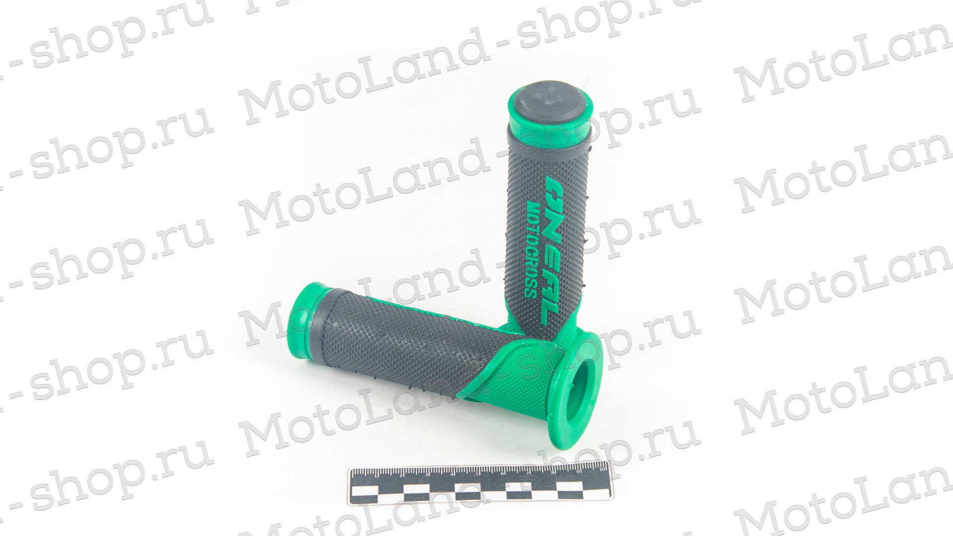 Ручки руля ZX-459 зеленые/черные