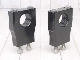 Крепления руля (компл.) YCF d22,2 L55mm