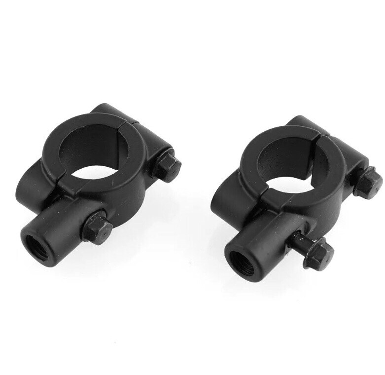 Кронштейны крепления зеркал на руль (пара) M10 прав. резьба  SM-PARTS