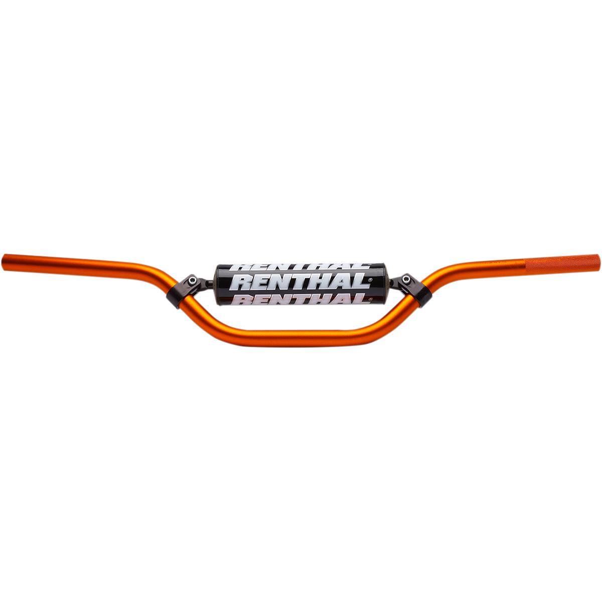 Руль алюминиевый RENTHAL 7/8 MINI MX KTM 50SX 825-01-OR (670 x 80 мм) оранжевый