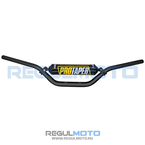 Руль алюминиевый 1-1/8 (28,6 мм) ProTaper c перемычкой высокий (790 x 170мм) Черный