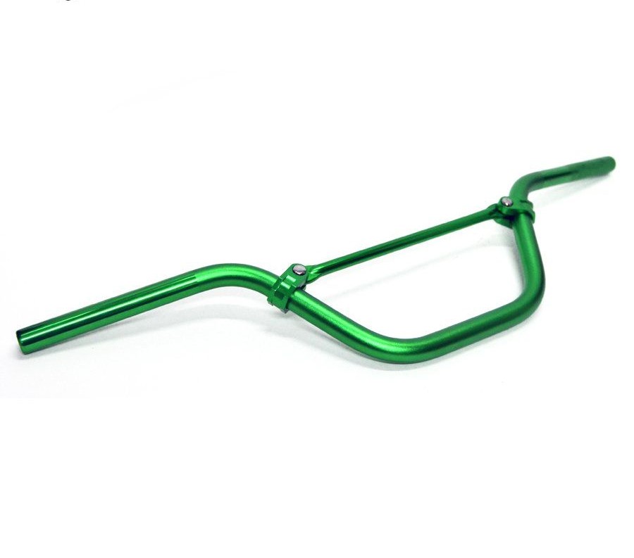 Руль алюм. 22мм высокий зелёный