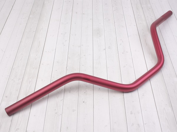 Руль для питбайка алюминиевый 7/8 (22,2 мм) 740 x 180 мм CN красный