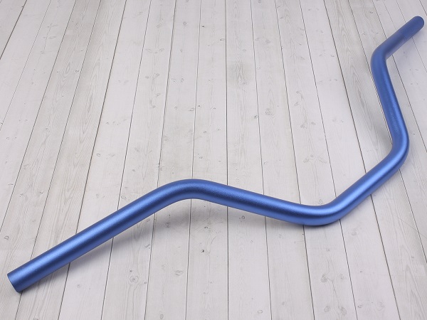Руль для питбайка алюминиевый 7/8 (22,2 мм) 740 x 180 мм CN синий