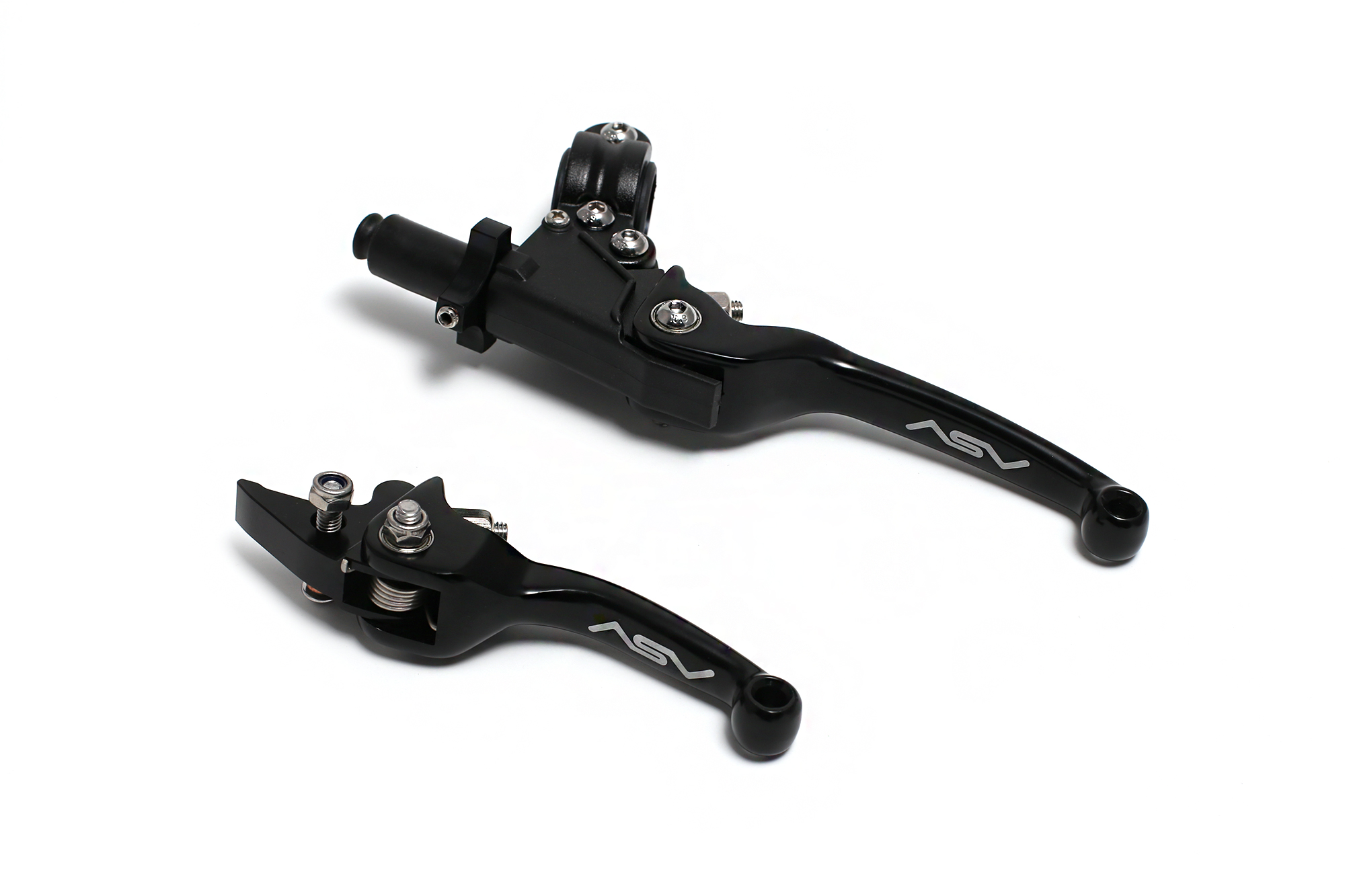 Комплект складных рычагов ASV CNC черный