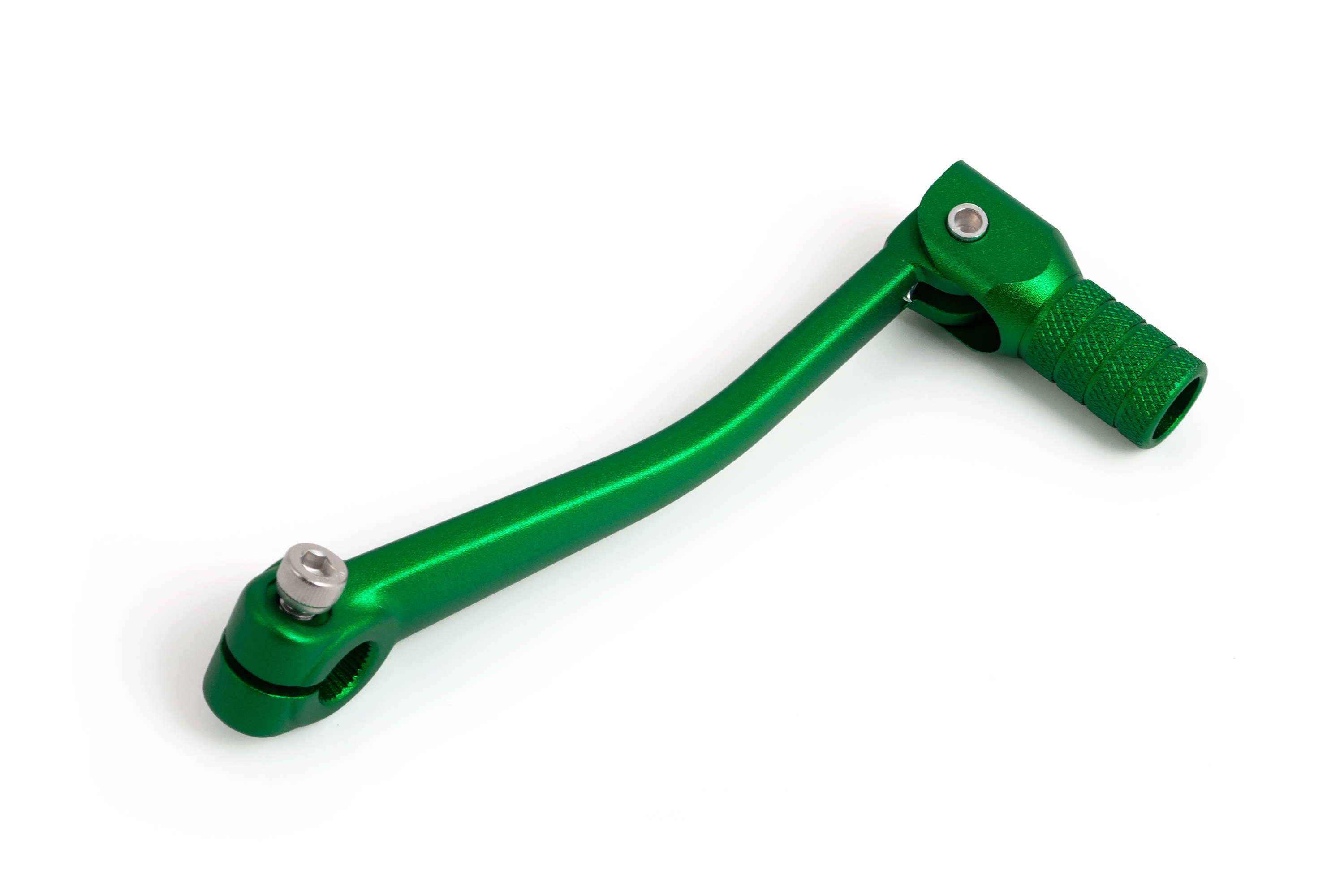 Рычаг переключения передач (лапка КПП) питбайк алюминиевый (салатовый)