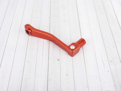 Рычаг переключения передач CNC с длинным выносом SM-PARTS оранжевый