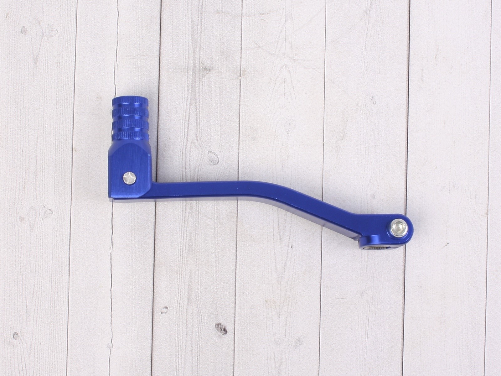 Рычаг переключения передач CNC с длинным выносом SM-PARTS синий