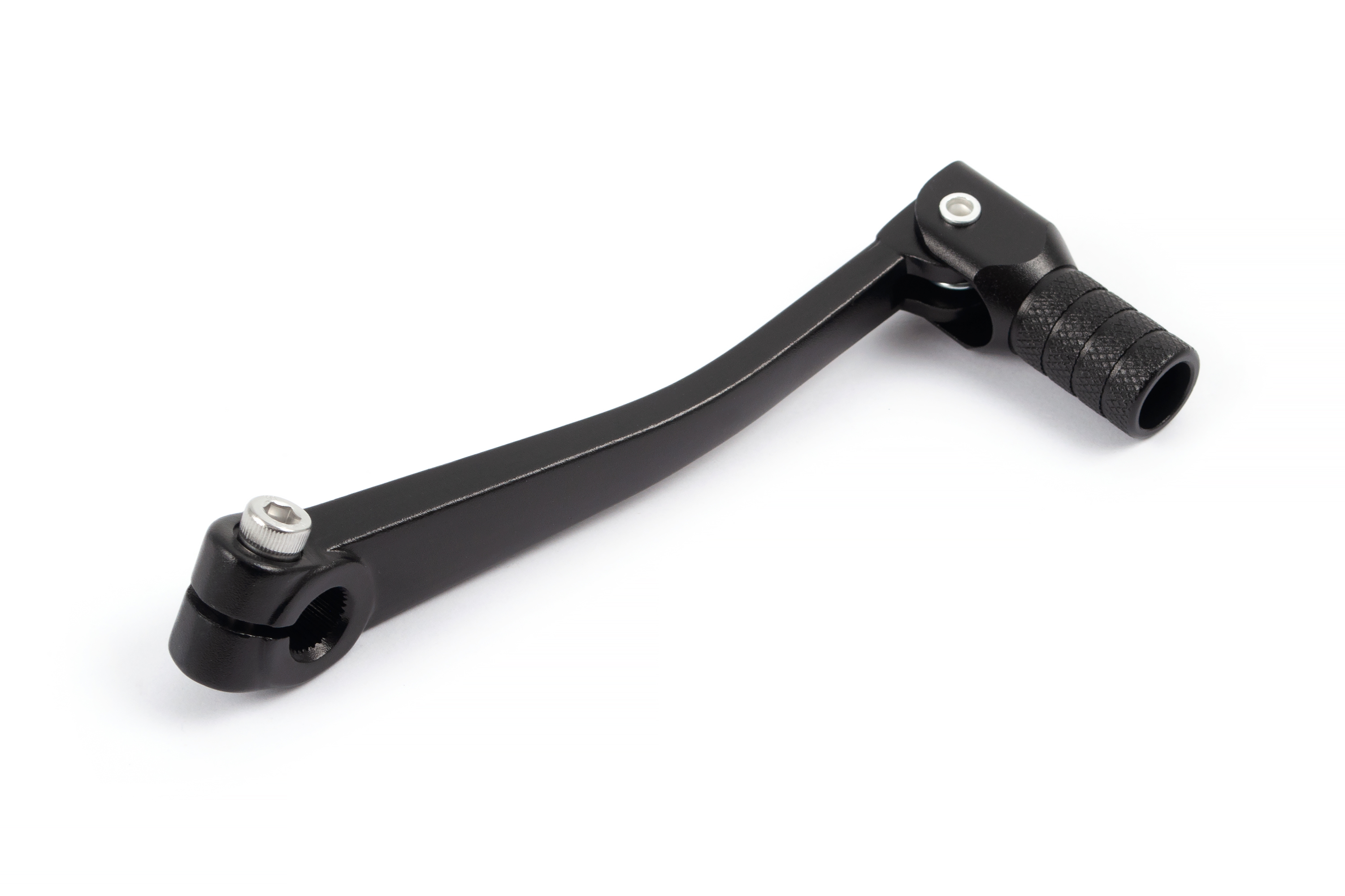 Рычаг переключения передач (лапка кпп) питбайк алюминиевый (черный)