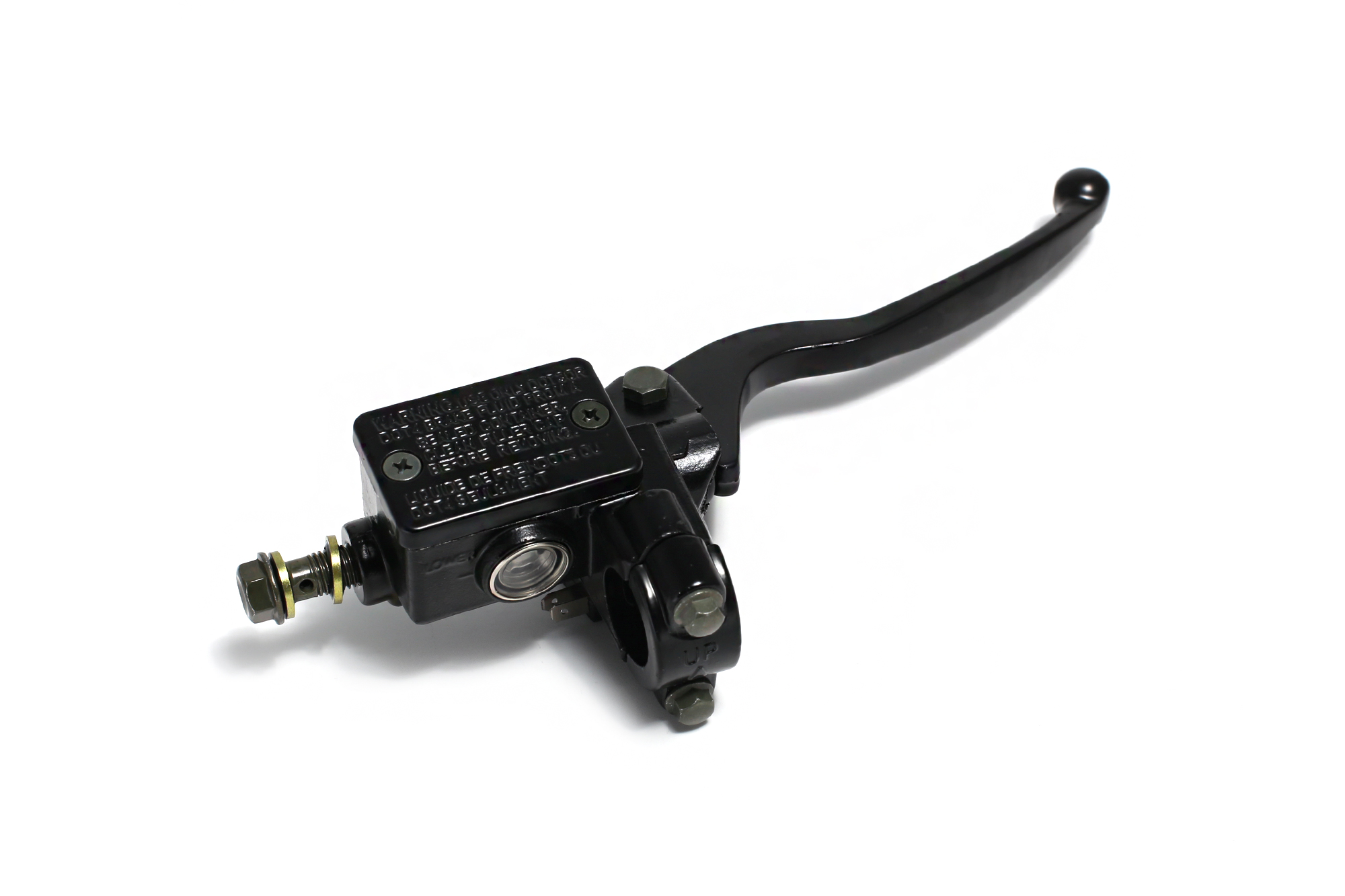 Главный тормозной цилиндр (передний) в сборе с рычагом TTR250