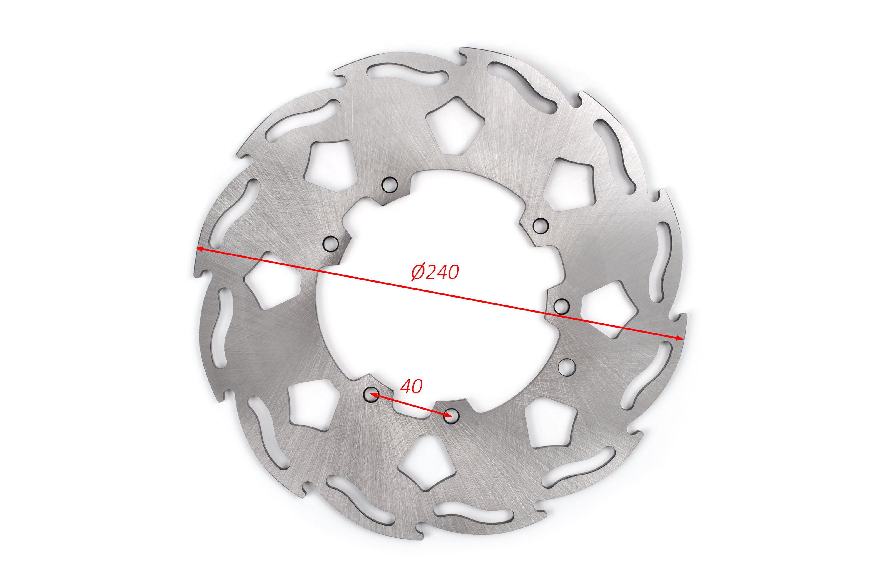 Тормозной диск передний KAYO Т4,K4,K6,K6R,KT250