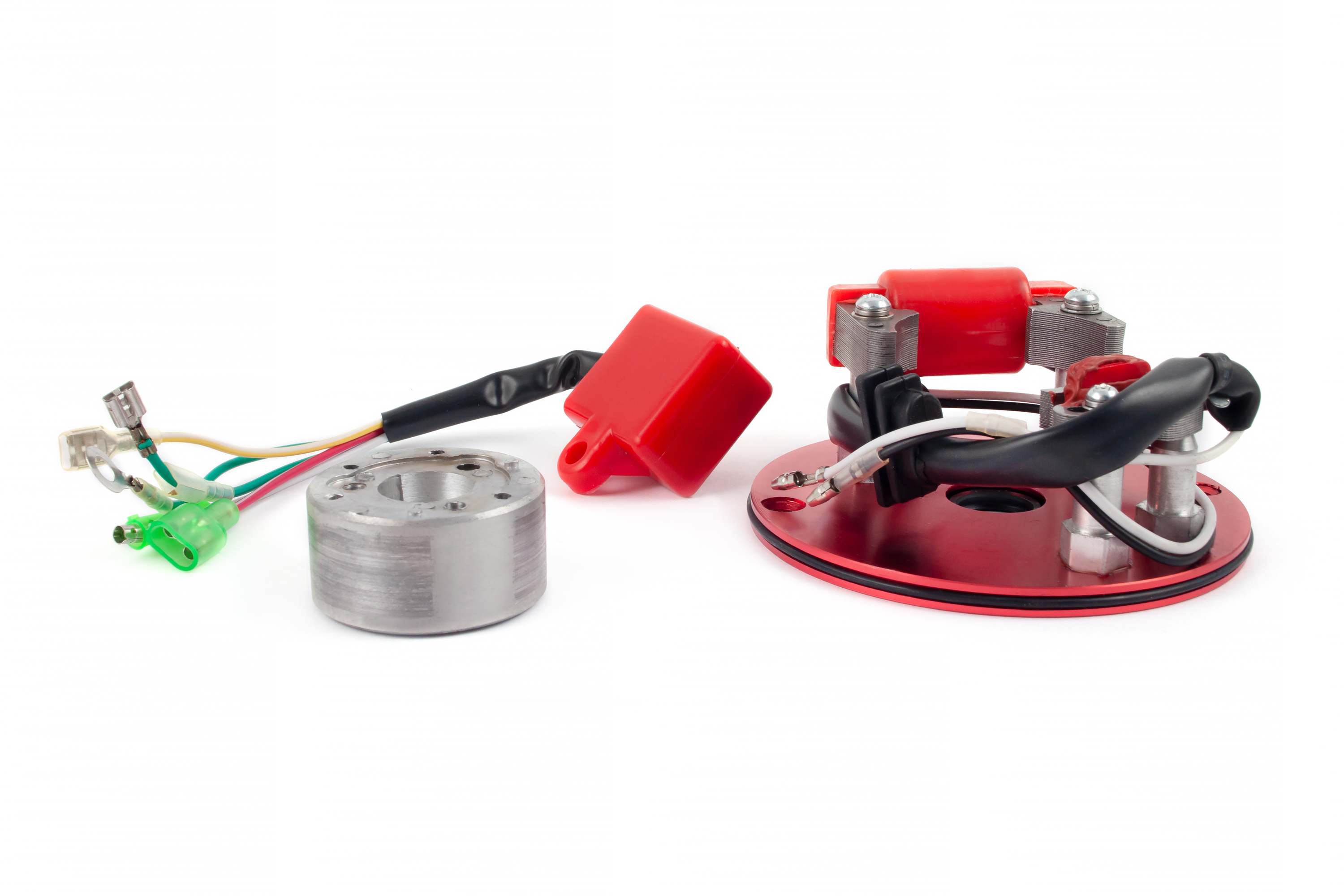 Спортивное роторное зажигание (cтатор + ротор) 125-160см3 (без света) тюнинг