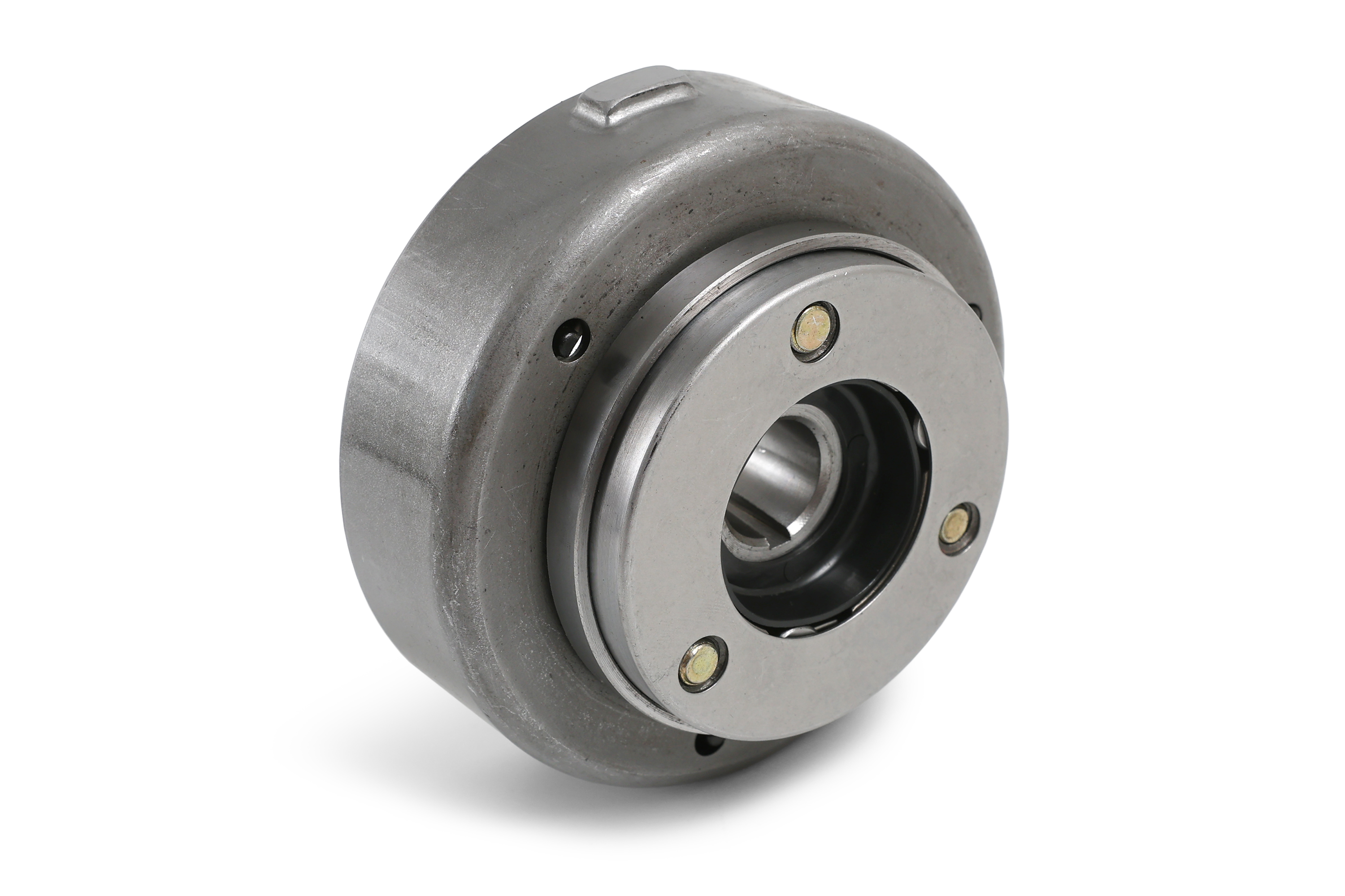 Ротор генератора (магнит) с обгонной муфтой 139FMB,147FMH,152FMH 50-110см3 (статор 6кат.)