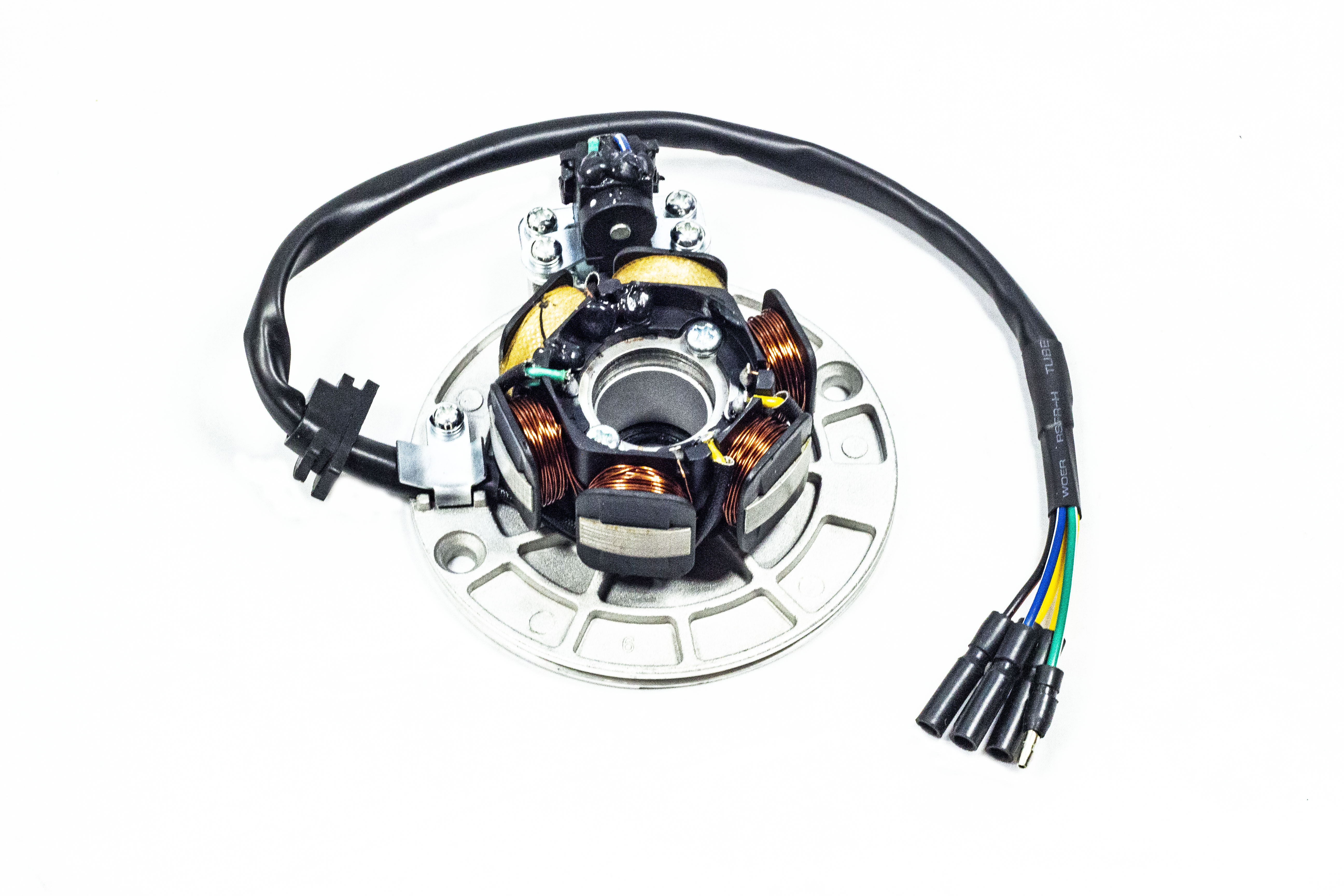 Статор генератора с катушкой освещения KAYO двиг. YX140 / YX160