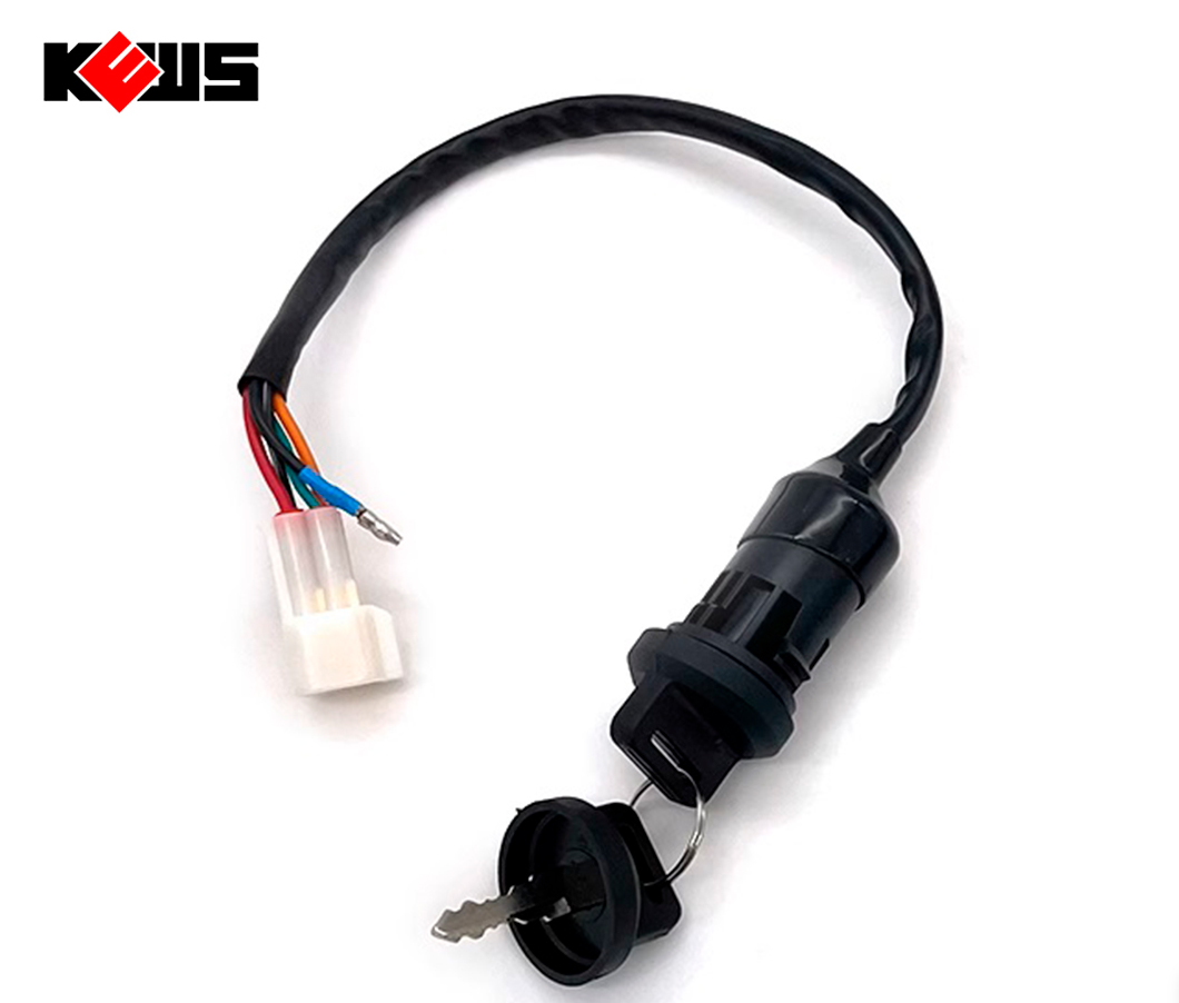 Замок зажигания 3-х позиционный OTOM 4+1 pin