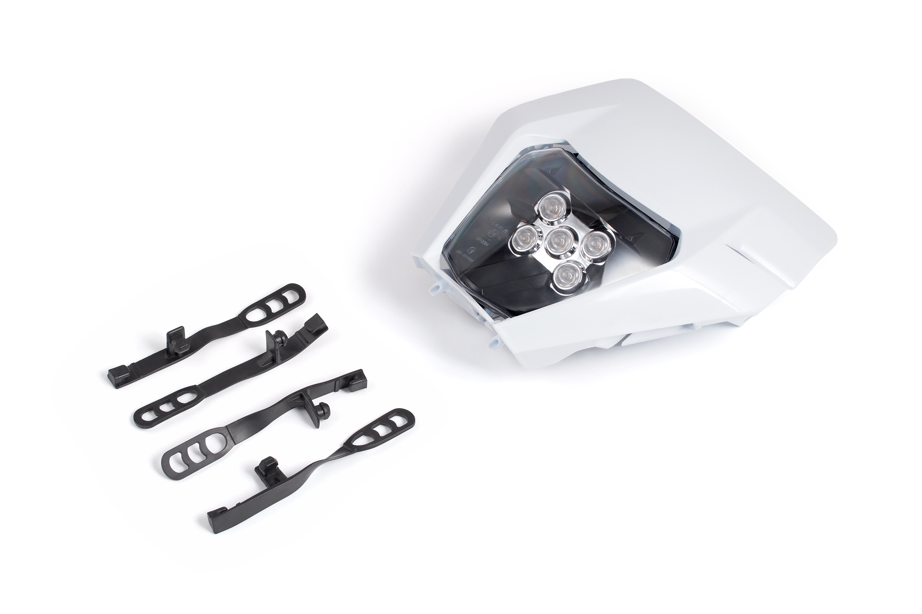 Фара в сборе для эндуро LED Extreme KTM, Altete, GR8, Avantis белая (без ходового) OTOM