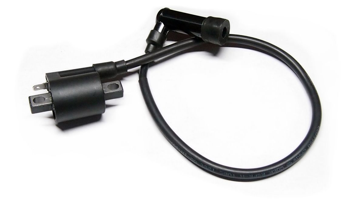 Катушка зажигания универсальная с свечным колпачком для мотоцикла (CB250/CB300)