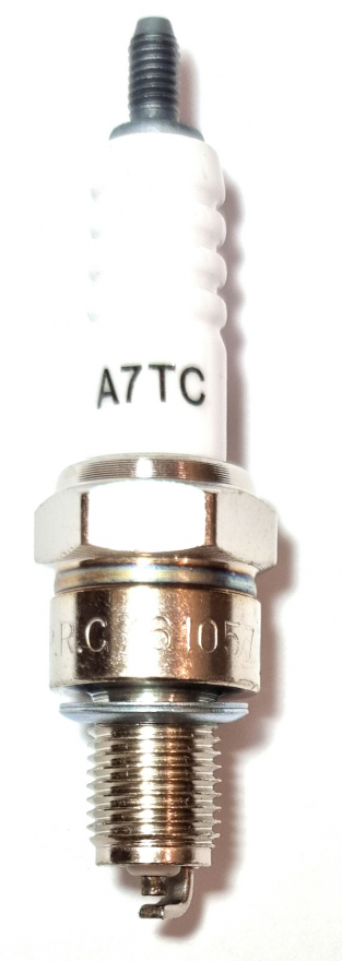 Свеча зажигания A7TC (аналог C7HSA) (Альфа, 4 -тактный мопед)