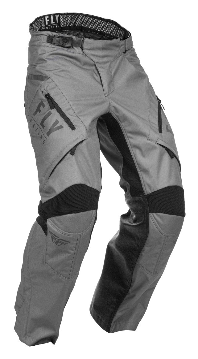 Брюки для мотокросса FLY RACING PATROL OVERBOOT серые (2020) 38