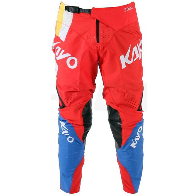 Брюки для мотокросса KAYO красные/синие    S