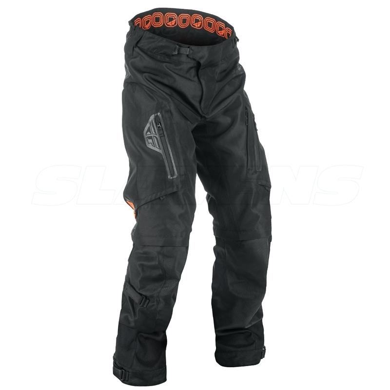 Брюки для мотокросса FLY RACING PATROL OVERBOOT черные (2018) 30