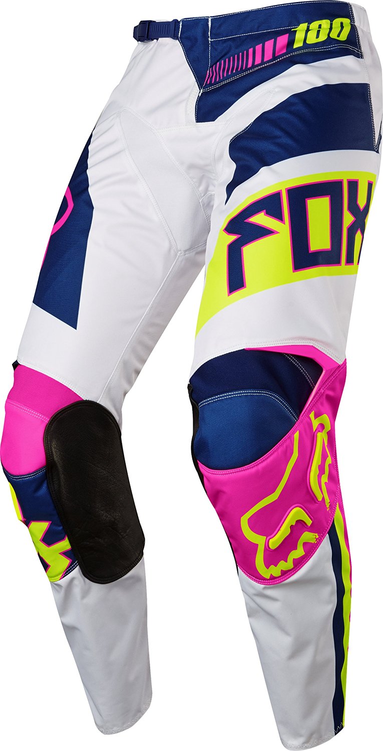 Мотоштаны Fox 180 Falcon Pant Navy/White W34 (17256-045-34)
