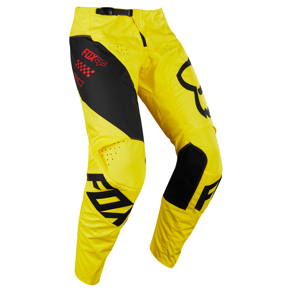 Брюки для мотокросса FOX 180 Mastar жёлтые 34