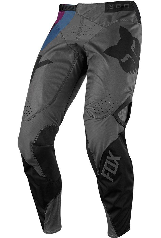 Брюки для мотокросса FOX 360 Draftr серые/чёрные 32