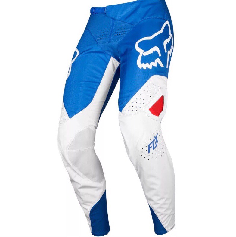 Брюки для мотокросса FOX 360 Kila синие/красные 34