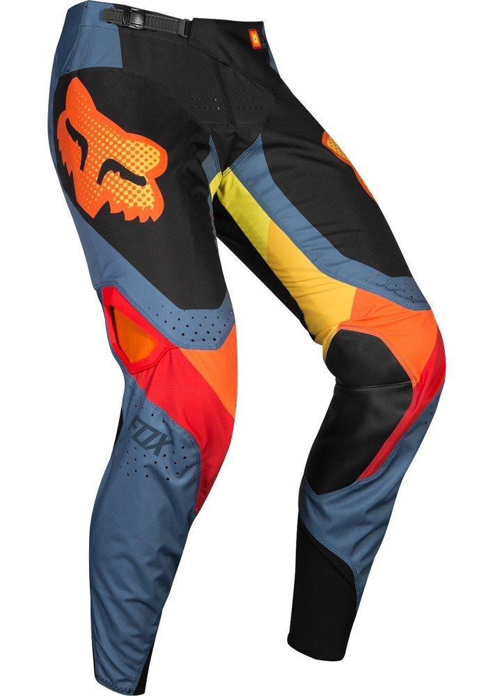 Брюки для мотокросса FOX 360 Murc синие/чёрные/оранжевые 36
