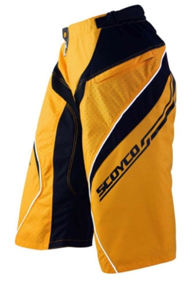 Мотошорты P032 оранж. L Scoyco